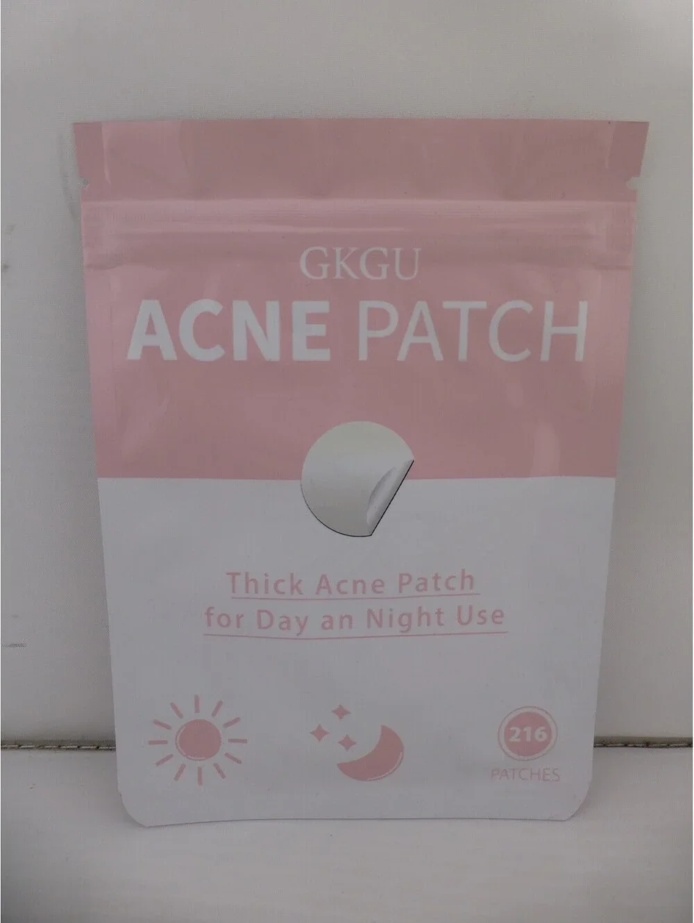 GKGU Acne Patch 216 Count Hydrocolloid Salicylic Acid Tea Tree Oil - F3